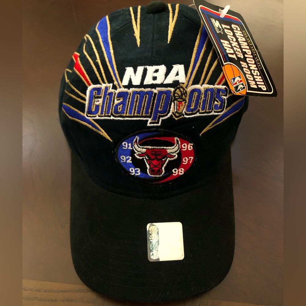 Vintage Chicago Bulls 1998 Champion Hat Original from 98’